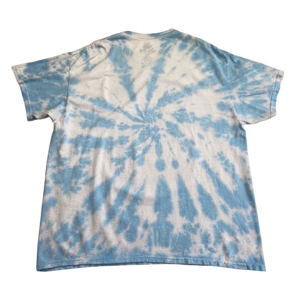 Poetic Justice Tupac A Street Romance Tie-Dye Tee Blue Sz XL - Picture 8 of 10